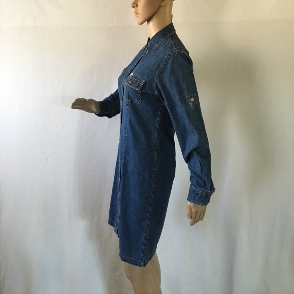 RalPh L. deNim TreNch coAt / MiDi dReSs RalPh L. - Picture 10 of 15